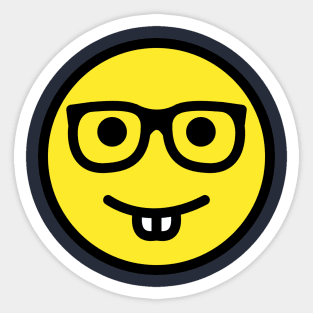 Nerd Emoji Sticker